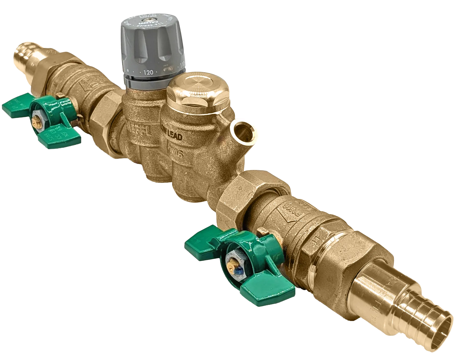 ハル ThermoSetter™, Adjustable thermal balancing valve with thermal